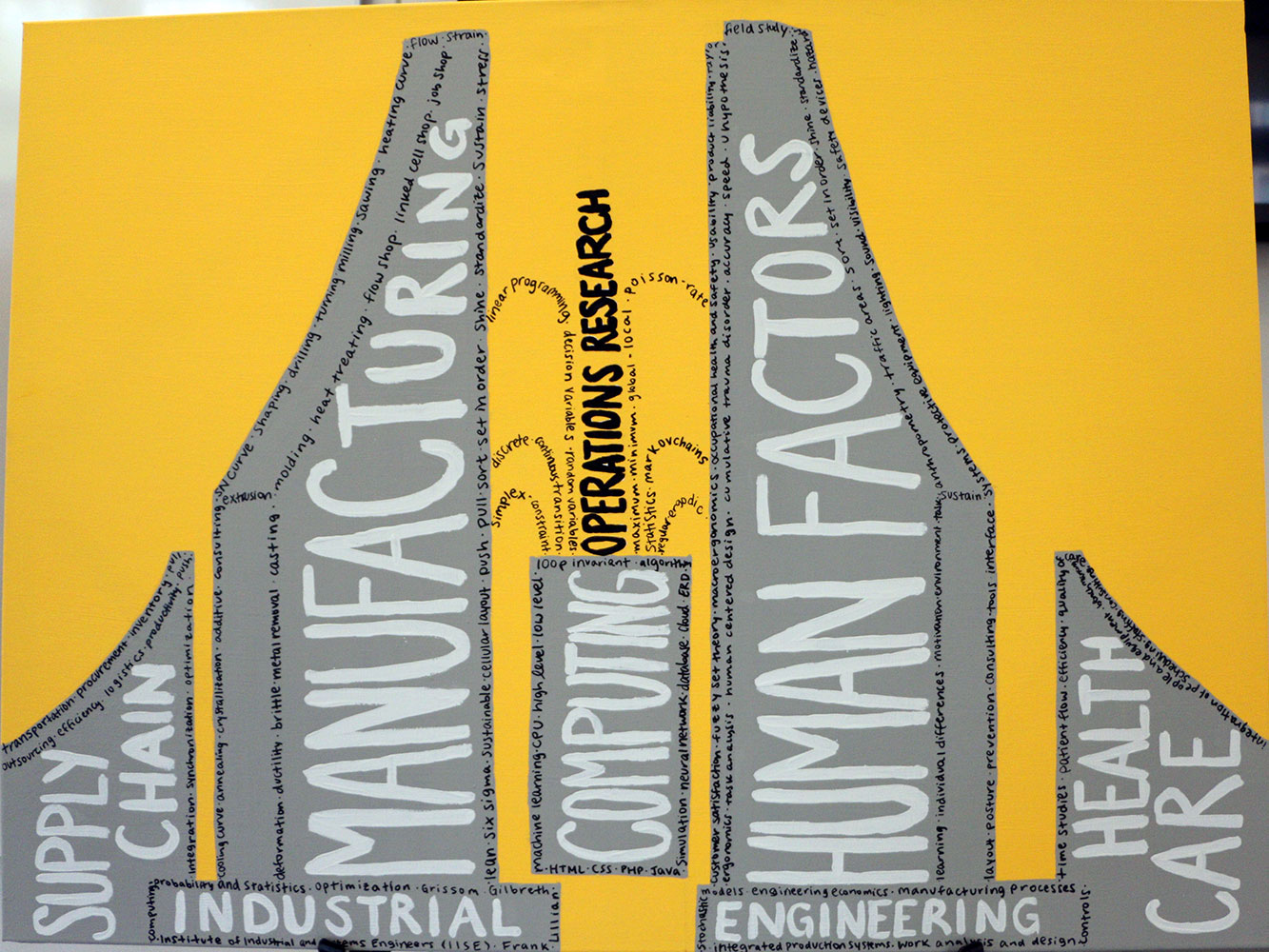 Painting 'Endless OpportunitIEs' by Julia Conversa